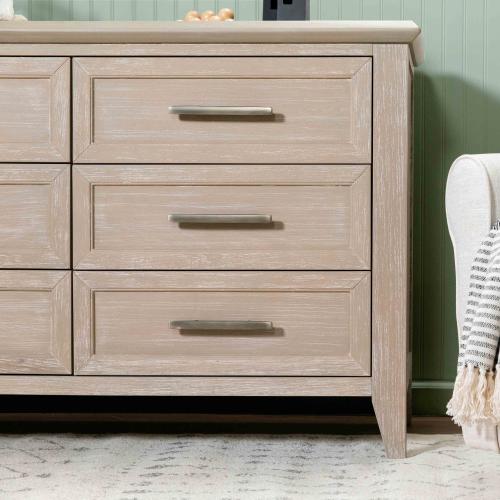 Monogram by Namesake Barrow 6-Drawer Double Dresser – Twinkle Twinkle Little One - Sandbar Color