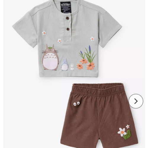 Studio Ghibli® My Neighbor Totoro Infant Linen Shirt and Shorts Set — BoxLunch Exclusive | BoxLunch