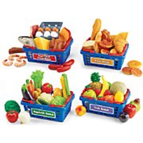 Let’s Go Shopping Food Baskets - Complete Set