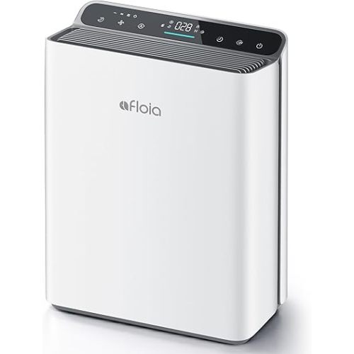 Air Purifier for Home Large Room Bedroom Up to 2000Ft² with PM2.5 Display Air Quality Sensor&Smart Auto Mode, 3-Stage Filter Cleaner Odor Eliminator, Remove Pet Dander Pollen Allergy Dust Mold Smoke