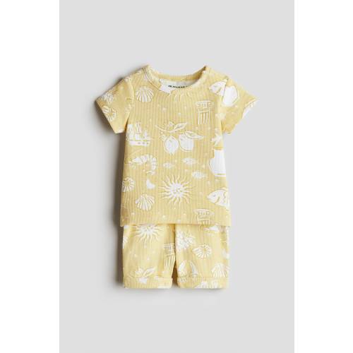 2-PIECE RIBBED COTTON SET