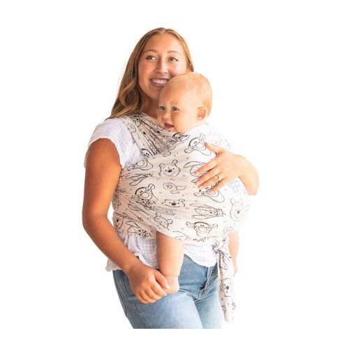 MOBY® Featherknit Wrap Disney's Winnie the Pooh & Pals Baby Carrier