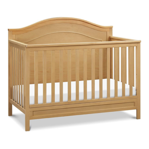 Amazon.com : DaVinci Charlie 4-in-1 Convertible Crib - GREENGUARD Gold Certified - Wooden Baby Crib Convertible to Toddler Bed, Daybed, and Full-Size Baby Bed with 4 Adjustable Heights - Easy to Assemble - Honey : Baby