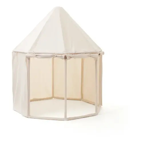 Cotton Canvas and Wood Tent | Off white