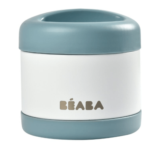 Stainless Steel Insulated Jar 16 oz blue | BEABA | USA
