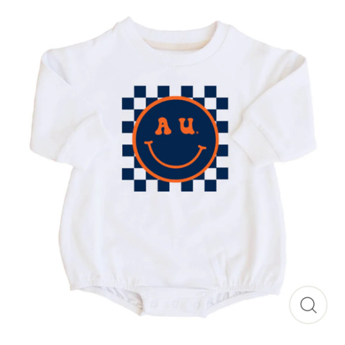 Auburn University | AU Graphic Sweatshirt Bubble Romper