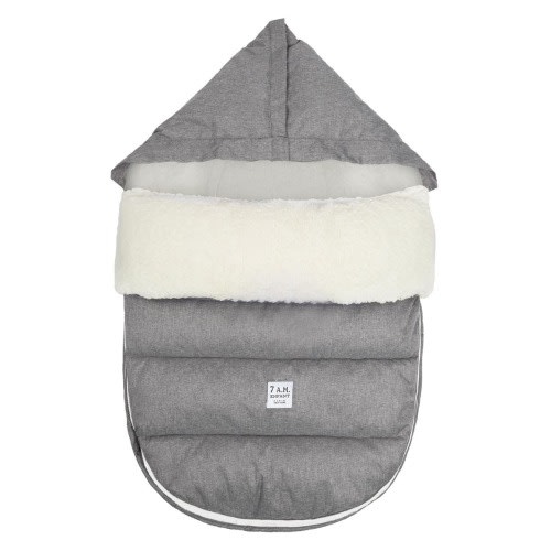 LambPOD Water Repellent Faux Shearling Car Seat/Stroller Bunting, Small/Medium