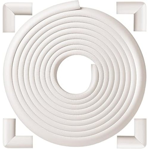 Mr. Pen- Furniture Corner & Edge Safety Bumpers, Small, 15ft Edge & 4 Corners, Baby Proof Corners and Edges, Baby Proofing Corner Guards, Baby Corner Protector Guards, Edge Protector for Baby