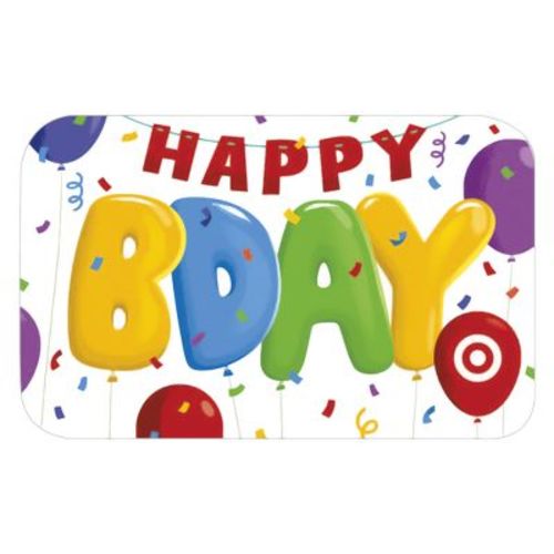 Birthday Celebration Giftcard