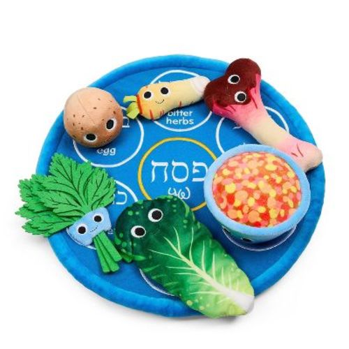 Yummy World Interactive Seder Plate 13" Plush