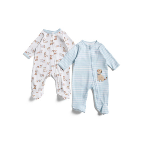 Newborn Boys 2pk Puppy Coveralls | Baby Boys (0-24m) | Marshalls