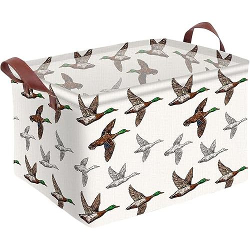 Mallard Duck Storage Basket