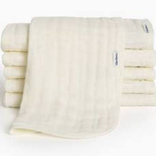 6-Pack Baby Neutral Vanilla Muslin Burp Cloths – Gerber Childrenswear