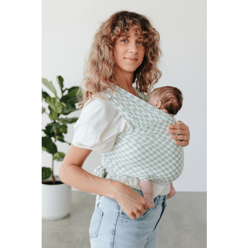 Fern Chequer Wrap + Dolly Bundle