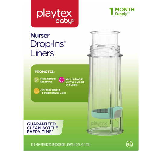 Playtex Baby Drop-Ins Liners, 8 oz, 150 Count