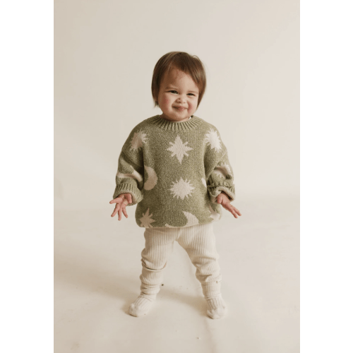 Cozmo Matcha Moon Star Sweater Baby