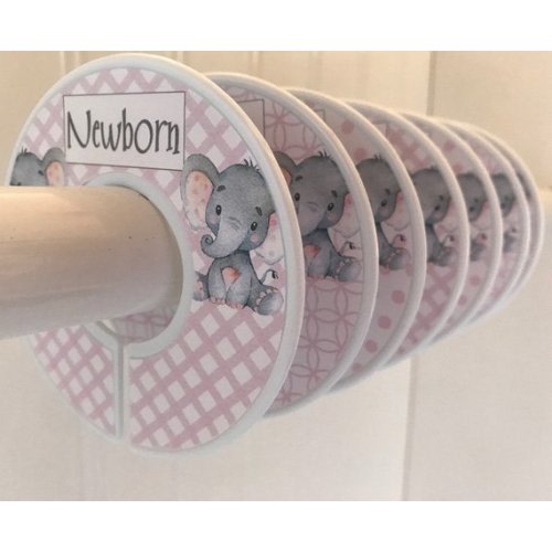 Baby Closet Dividers/Organizers Clothes Pink Gray - Etsy