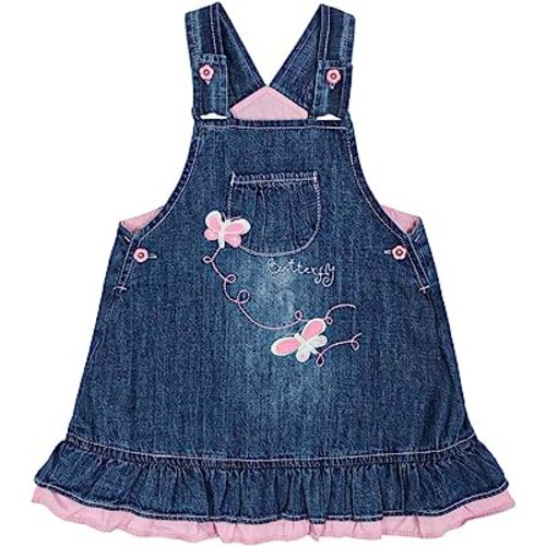 Peacolate 3M-3Years Baby Girl Denim Casual Cute Suspender Dress