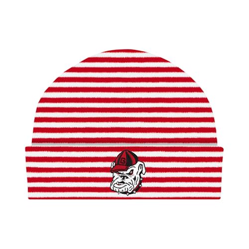 Creative Knitwear College Baby Striped Knit Cap - Team Logo, Multiple Colors for Baby Boys & Girls, (0-3 Months)