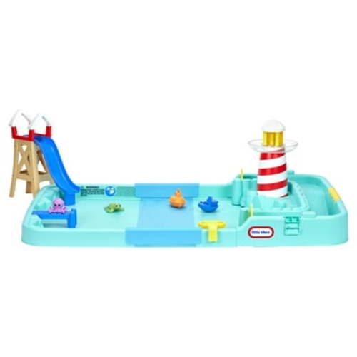 Little Tikes Splash Beach Water Table and Splash Pad, for Ages 2+ Years, Blue