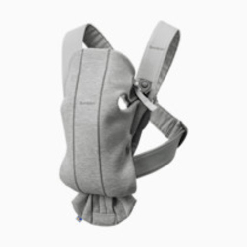 BabyBjörn Baby Carrier Mini - Light Grey 3 D Jersey