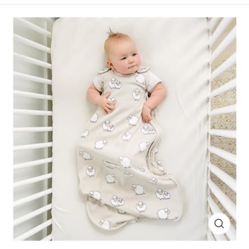 4 Season® Ultimate Baby Sleep Bag, Merino Wool & Organic Cotton, Sheep