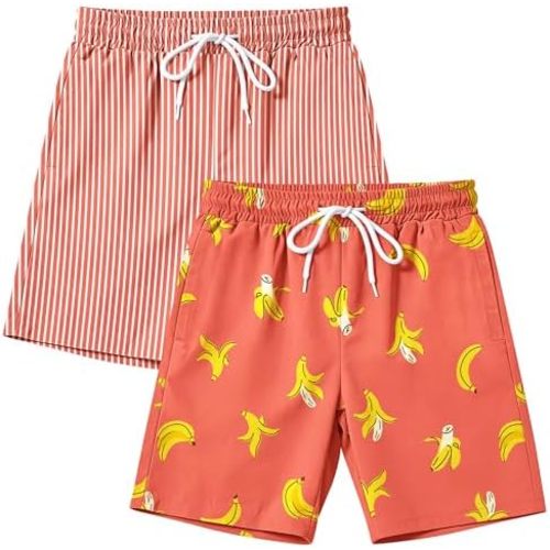 Toddler Boys Swim Trunks UPF 50+ Swim Shorts Baby Boys' Bathing Suit Swimsuit Boy Swimwear