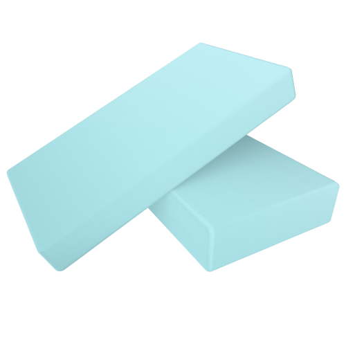 Ntbay 2 Pack 100% Brushed Microfiber Fitted Crib Sheets, Ultra Cozy and Soft Crib Sheet for Standard Crib and Toddler Mattresses, Boys, Girls, Unisex, 28" x 52", Aqua