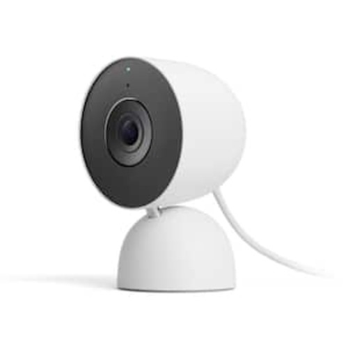 Nest Indoor Smart Security Camera (Wired, 3rd Gen) - Snow