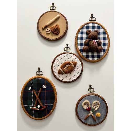 Vintage Sports Nursery Art | Ralph Lauren Inspired | Polo Football Baseball Tennis Teddy Bear | Americana Cottage Core Nursery Decor