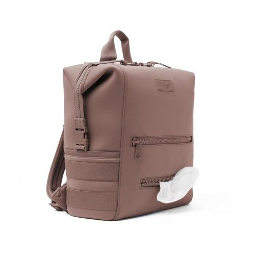 Size Medium in Color Dune Dagne Dover Indi Neoprene Diaper Backpack