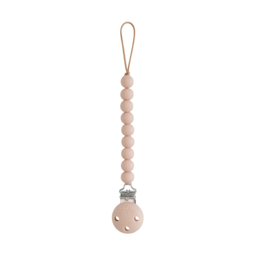 Hera Pacifier Clip, Blush