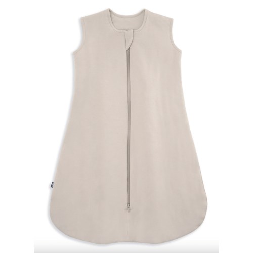 HALO - 1.5 TOG supersoft bamboo wearable blanket, double zipper sleeping bag with weighted feel - oat