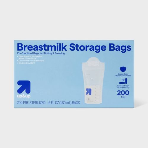 Breast Milk Storage Bags - 100ct - up&up™