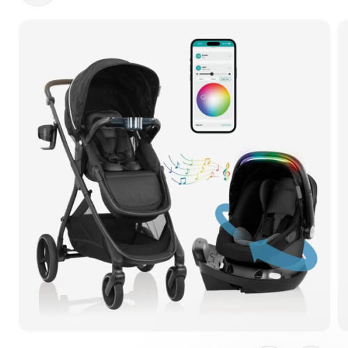 Evenflo Shyft Intuiti+ Travel System Featuring Revolve180 LiteMax NXT Preemie and Infant Car Seat with SensorySoothe - Evenflo® Official Site – Evenflo® Company, Inc