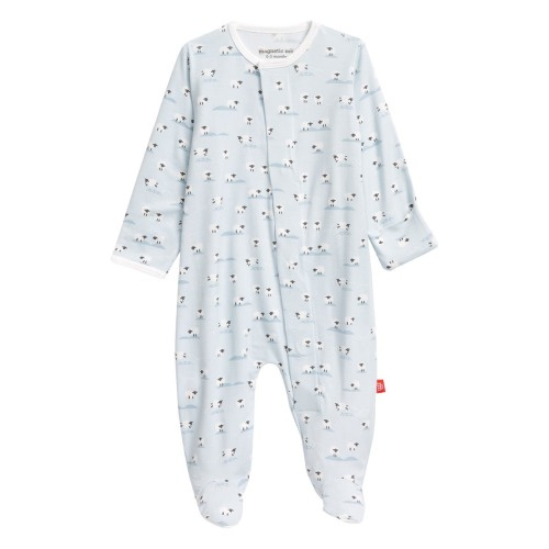 Baa Baa Baby Sheep Print Footie