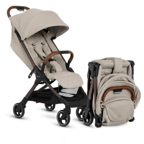 Silver Cross Clic Compact Stroller latte