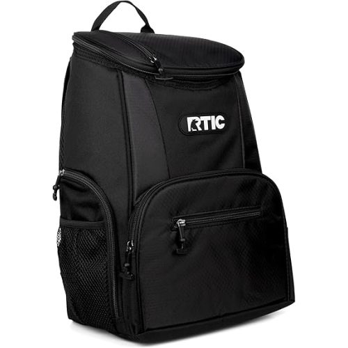 RTIC 15 Can Lightweight Backpack Cooler Soft Insulated Portable Bag for Lunch, Beach, Drink, Beverage, Travel, Camping, Picnic, Car, Hiking,
