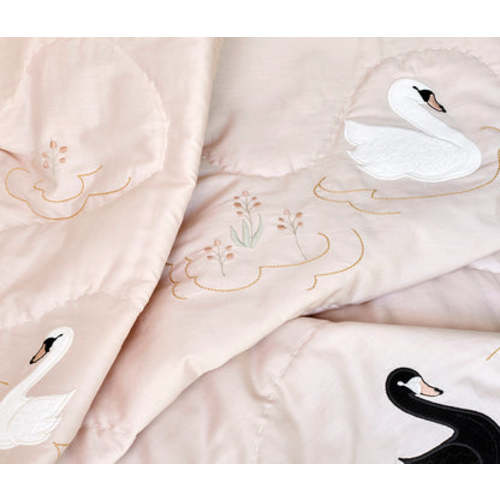 Swan Lake Baby Quilt