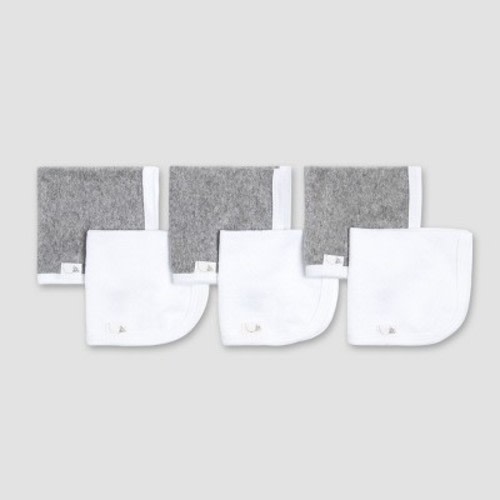 Burt's Bees Baby® Washcloths - Heather Gray One Size