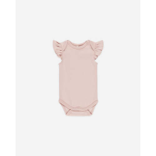 Flutter Sleeve Bodysuit || Bubblegum