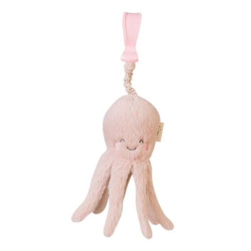 SARO Sensory Ocean Life Rattle Plush Toy (Mustard) - Infant Sensory & Activity Toy - Hand-Eye Coordination & Exploration - Car Seat Toy