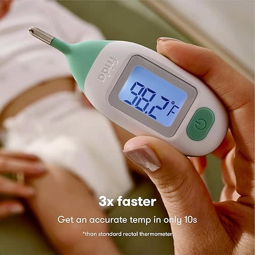 Frida Baby Rectal Thermometer for Baby Digital Fever Thermometer for Babies, Newborns & Infants