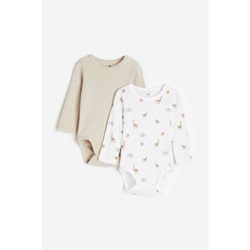 2-PACK LONG-SLEEVED BODYSUITS