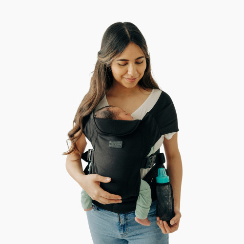 Tushbaby The Pearl Newborn Carrier - Black