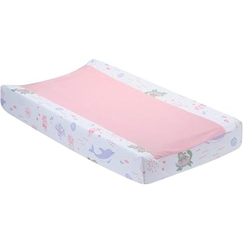 Lambs & Ivy Sea Dreams Dolphin/Turtle Underwater Nautical Changing Pad Cover