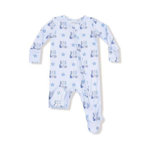 Lil Bro - 2 Way Zipper Footie – 0-3M