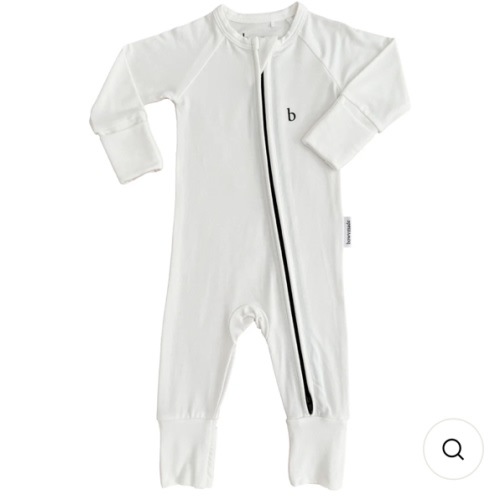 SoftLuv Onesie - Vanilla
