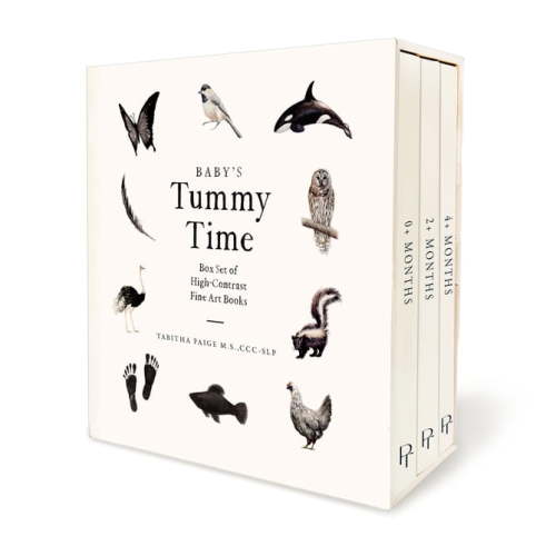 Our Little Adventures Baby's Tummy Time Book Box Set: A 3-Book Box Set of High-Contrast Art for Visual Stimulation at Tummy Time, (Paperback)