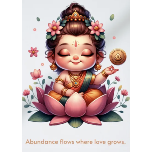 Nursery Hindu God Wall Art South Asian Children Art Hindu God Canvas Ganesh Lakshmi Laxmi Durga Saraswati Hanuman Devi Baby Room Wall Art